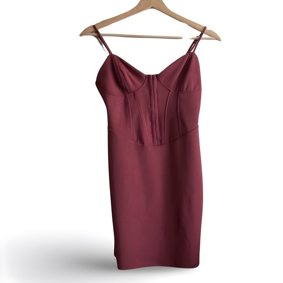 Wild Fable Women's Sleeveless Corset Mini Knit Bodycon Dress (Size Small & Med) - Picture 1 of 4